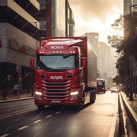 Premium Photo | Heavy good trucks using for transportation