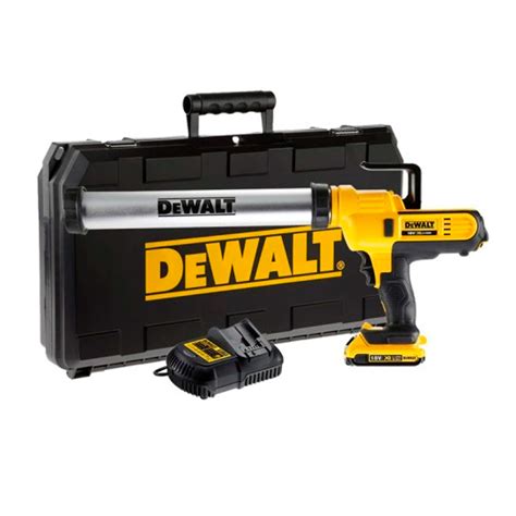 Pistolet Do Silikonu Akumulatorowy DeWalt DCE580D1 600ml 18V XR 1x2Ah