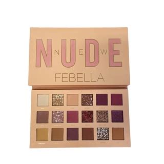 Paleta De Sombras Espelho New Nude Febella Shopee Brasil