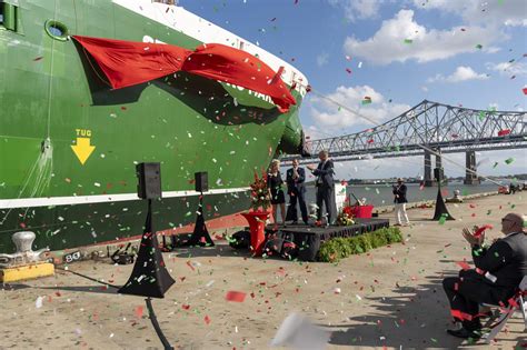 Proman Stena Bulk Holds A Naming Ceremony For The Methanol Tanker Stena Pro Marine Electric