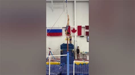 Sophie Derr Level 10 Woga Bars Training 2023 Grad Youtube