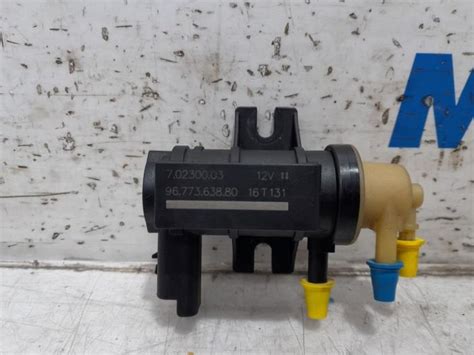 Turbo Pressure Regulator Citroen C Grand Picasso Bluehdi