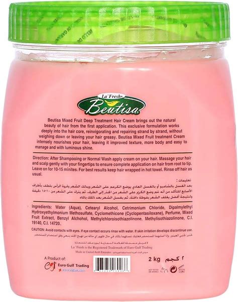 La Fresh Beutisa Mixed Fruit Hot Oil Hair Cream 2 Kg Buy Best Price In Qatar Doha