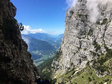 Via Ferrata Delle Aquile Paganella Via Ferrata Delle Aquile Up The