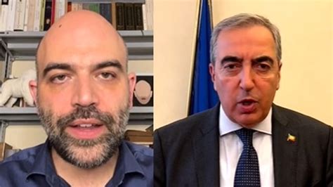 Saviano Fuori Dalla Rai Scontro Al Vetriolo Con Gasparri