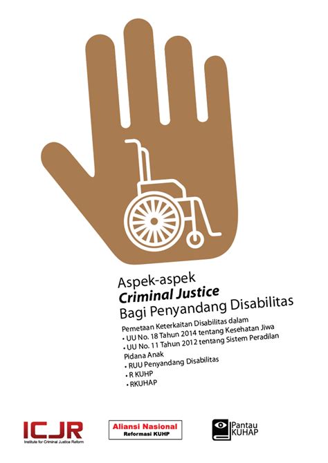 Aspek Aspek Criminal Justice Bagi Penyandang Disabilitas Pemetaan