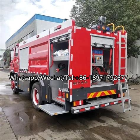 Isuzu Fire Truck X Fire Fighting Truck Water Foam Powder Tank Fire