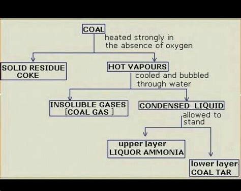 Formation Of Coal Flow Chart