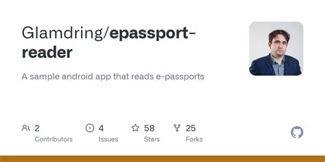 GitHub - Glamdring/epassport-reader: A sample android app that reads e-passports