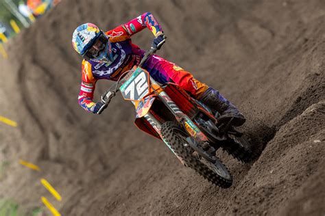 Liam Everts Celebrates Second Mx Victory Of At Dutch Grand Prix