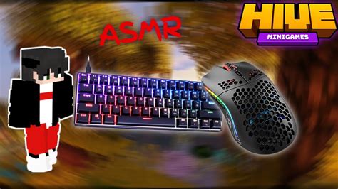 Hive Skywars Keyboard And Mouse Sounds Asmr Youtube