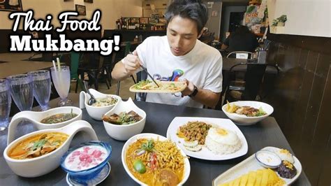 Ultimate Thai Food Mukbang Insanely Delicious Thai Food In Singapore