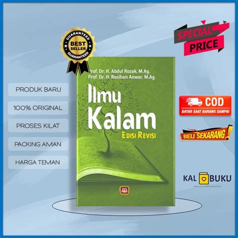 Jual Buku Ilmu Kalam Edisi Revisi Karya Penulis Abdul Rozak Rosihon