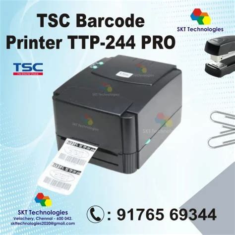 Tsc Barcode Printer Ttp Pro Print Speed Dpi Max Print Width