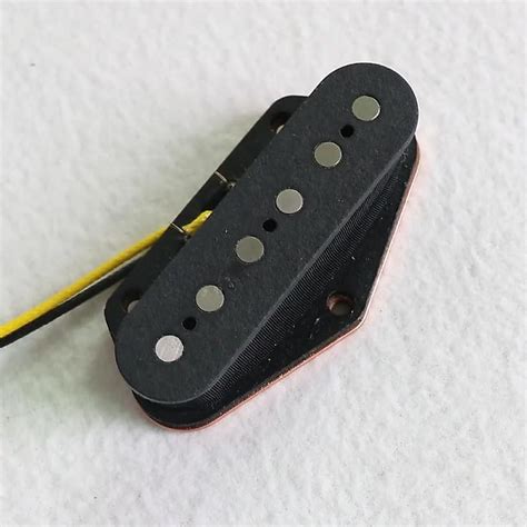 Black Alnico Vintage Tele Style Guitar Bridge Pickup Reverb