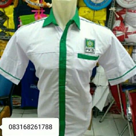 Jual Kemeja Partai PKB Kemeja PKB Kemeja Partai Kebangkitan Bangsa Baju