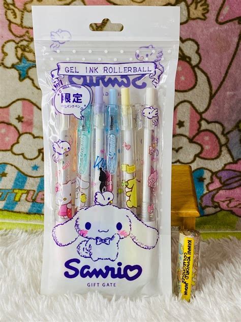 Sanrio Gift Gate Gel Ink Roller Ball Pcs Characters Pen On Carousell