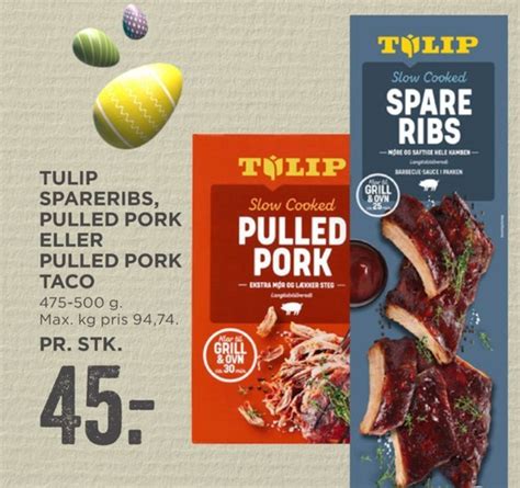 Tulip Pulled Pork Tilbud Hos MENY