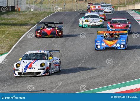 Scarperia 3 April 2022 Porsche 997 GT3 RSR 2007 In Action During