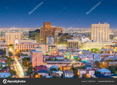 El Paso, Texas, USA Downtown Skyline – Stock Editorial Photo © sepavone ...