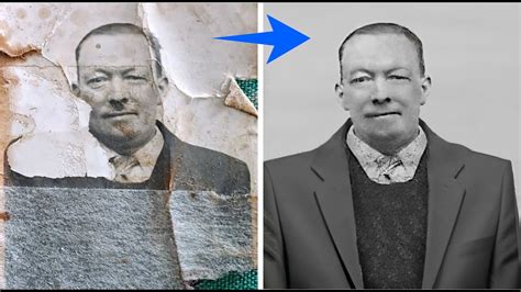 Restauration De Photos Anciennes Tr S Ab M Es Sur Certaines Parties