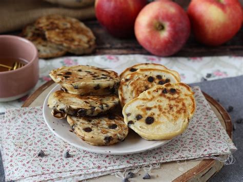 Pancakes aux pommes sans sucre ajouté Recette Ptitchef