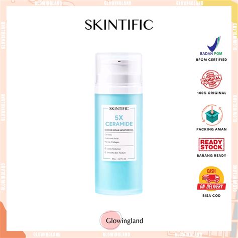 Skintific X Ceramide Barrier Repair Moisture Gel Facial Moisturizer