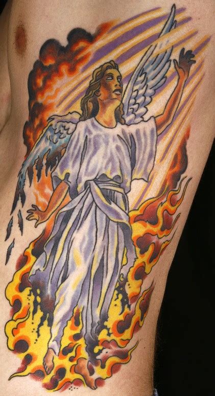 Fallen Angel Color tattoo by Canman: TattooNOW