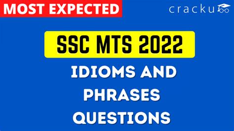 Idioms And Phrases Questions For Ssc Mts Cracku