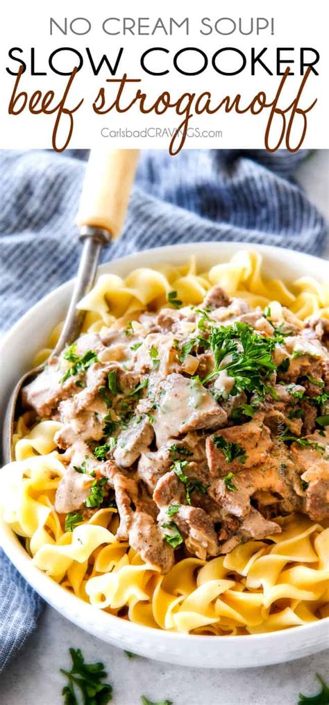 Easy Beef Stroganoff Recipe With Cream Cheese And Sour Besto Blog