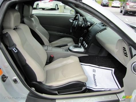 Frost Leather Interior 2006 Nissan 350Z Touring Roadster Photo ...