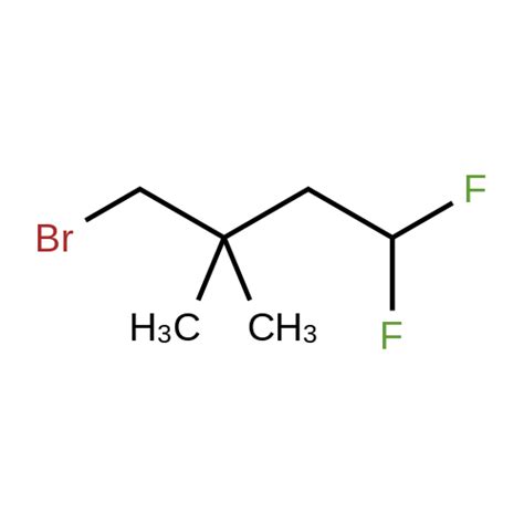 1785570 41 3 4 Bromo 11 Difluoro 33 Dimethylbutane Ambeed