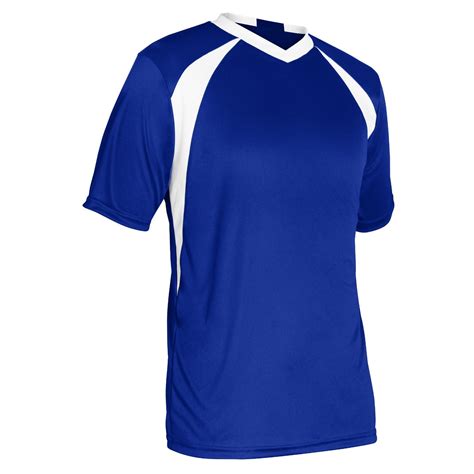 Champro Youth Sweeper Soccer Jersey Royal White Small - Walmart.com ...