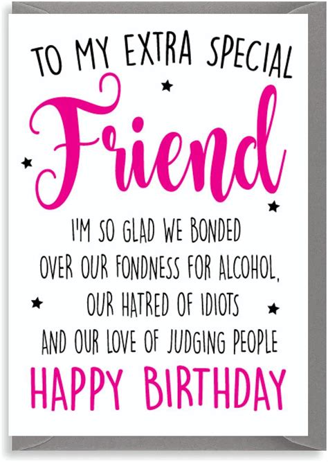 Huxters Birthday Cards For Her Funny Review Funny Birthday Card For