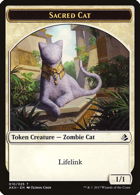 Sacred Cat · Amonkhet Tokens Takh 10 · Scryfall Magic The Gathering Search