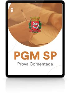 PGM SP Prova Comentada Estratégia Educacional