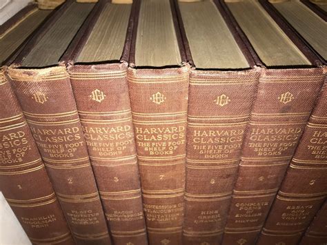 The Harvard Classics First Edition Set Has A Lot Of Wear Poor