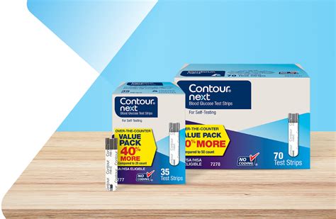 CONTOUR NEXT Blood Glucose Test Strips For Diabetes, 70, 50% OFF