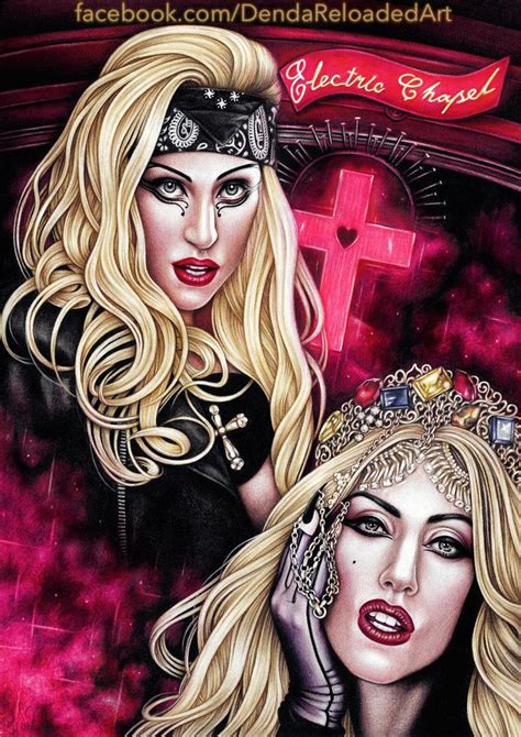 Lady Gaga Drawing Judas