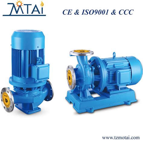 China Ihg Series Electric Centrifugal Pipeline Water Pump Factory And