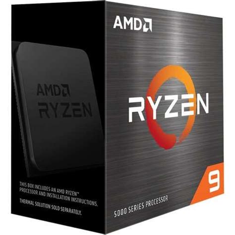 AMD Ryzen 9 5900X 12 Cores 24 Thread Unlocked