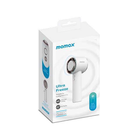 Momax Ultra Freeze Portable Icy Cooling Fan Spaceae