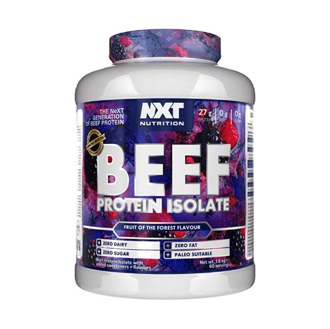 Nxt Beef Protein Isolate 1 8kg Csn