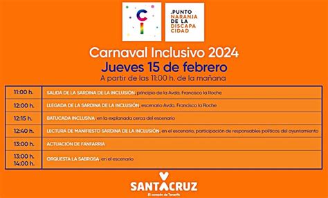 Noticias de Canarias CarnavalSC24 La Sardina de la Inclusión