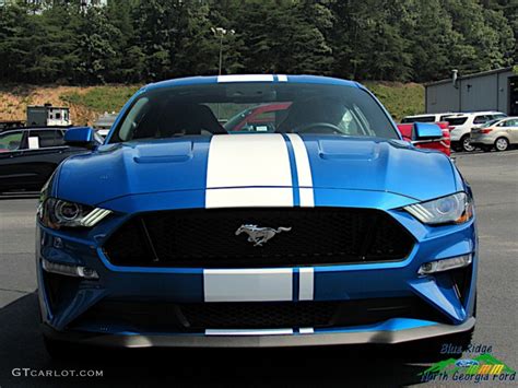 2019 Velocity Blue Ford Mustang Gt Premium Fastback 134577003 Photo 8 Car