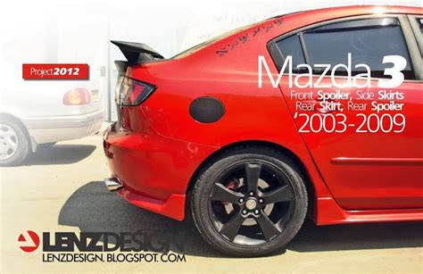 Mazda 3 Bk Lenzdesign Bodykit And Spoilers 2003 2004 2005 2006 2007 2008