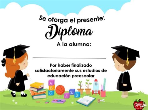 Certificado De Preescolar 2021 Fioricet