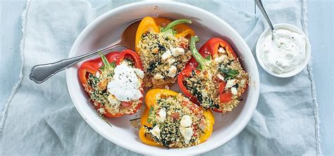 Gevulde Paprikas Met Couscous Leuke Recepten