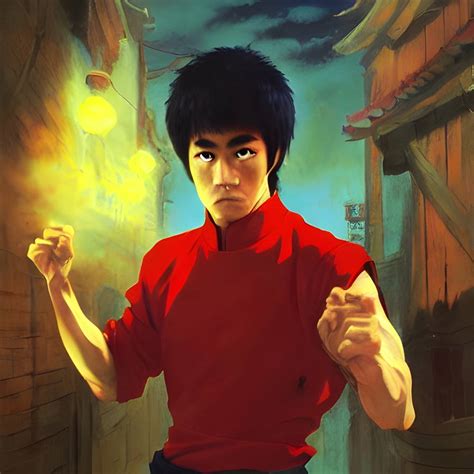 Cool Anime Of Bruce Lee by MarkDeuce on DeviantArt