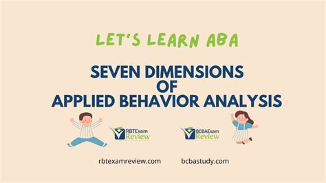 Seven Dimensions Of Applied Behavior Analysis Aba Terms Rbt And